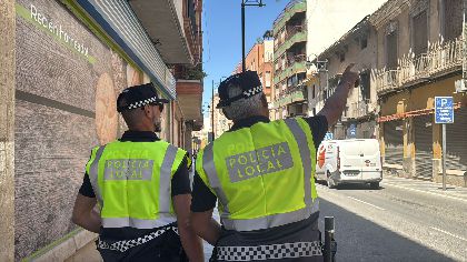 La Polic�a Local de Lorca detiene a cuatro personas y refuerza la vigilancia de las conductas inc�vicas con m�s de un centenar de controles durante la �ltima semana 