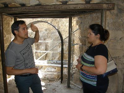 La Puerta del Pescado del Castillo de Lorca se convertir en un mirador gracias a las obras ejecutadas para recuperar la muralla medieval de la fortaleza lorquina