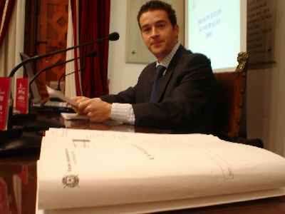 El presupuesto municipal del Ayuntamiento de Lorca para 2008 crece un 13% respecto al de 2007