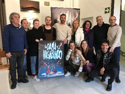 El musical lorquino ''La Dama y el Vagabundo'' nominado al Premio MAX como Mejor Espectculo Musical o Lrico