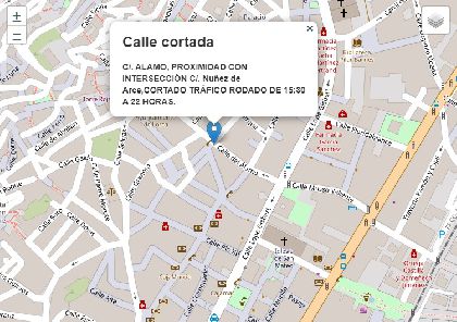 Desde maana, 5 de febrero, y hasta el prximo mircoles se producirn cortes de trfico en calle lamo, en su interseccin con Nez de Arce, debido a mejoras en la red de pluviales