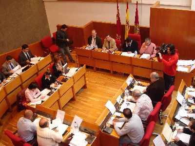 El Pleno del Ayuntamiento de Lorca respalda por unanimidad la solicitud de los fondos europeos para la Iniciativa Comunitaria para los Barrios Altos