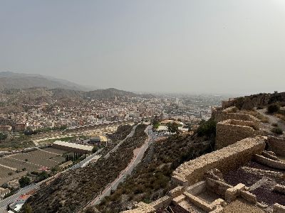 Incremento de los niveles de partculas PM10 en Lorca por la intrusin de masas de aire africano