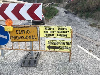 El Ayuntamiento de Lorca junto a las direcciones generales de Bienes Culturales y Carreteras trabajan de manera coordinada y para la consolidacin del pao cinco de la Muralla Medieval  
