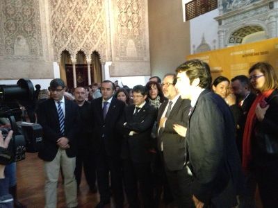 Inaugurada la exposicin temporal ''Huellas de la Cultura juda en Lorca'' en el Museo Sefard de Toledo
