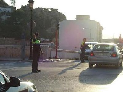 La Avenida Santa Clara ser cortada al trafico durante la madrugada del da 25 debido a las obras de conduccin de Aguas de Lorca