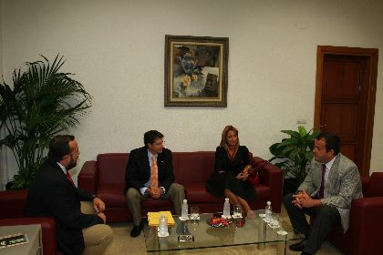 Jdar solicita al consejero de Presidencia colaboracin para el Centro Integrado de Seguridad y ms inversiones en pedanas