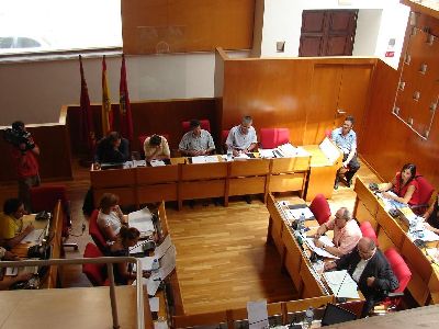 El Pleno de Lorca reclama que el Gobierno de la Nacin aumente el agua trasvasada del Tajo-Segura