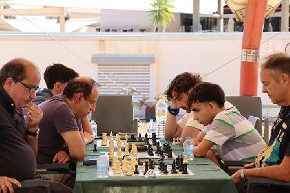 El Gran Maestro (GM) Alfredo Giaccio y Micaela Quitzke ganan el 46 Torneo de Ajedrez Rpido de los Juegos del Guadalentn