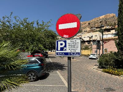 Lorquinos y visitantes podrn aparcar sin coste durante el mes de agosto en la zona azul
