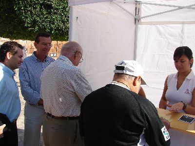 Francisco Montiel, con el Da Mundial del Turismo