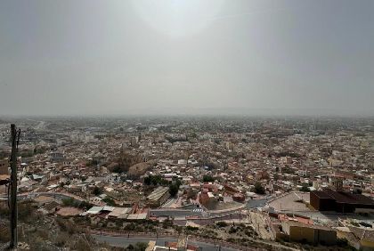 Posible incremento de los niveles de part�culas PM10 en Lorca debido a la entrada de una masa de aire africano