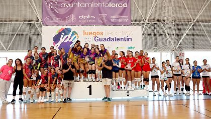 El voleibol femenino re�ne a j�venes promesas de la disciplina en los 47� Juegos Deportivos del Guadalent�n  