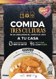 El restaurante Las Caballerizas del Castillo de Lorca estrena el servicio de comida para llevar a domicilio