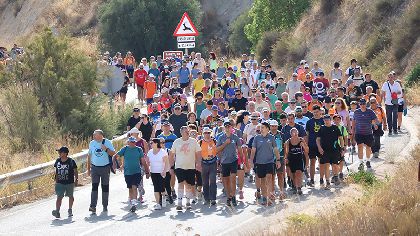 El Cejo de los Enamorados congrega a 321 aficionados al senderismo en los 47� Juegos Deportivos del Guadalent�n
