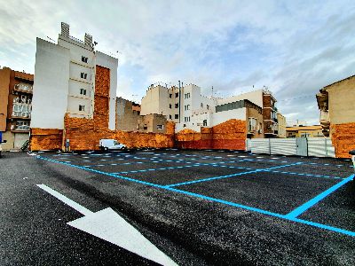 Abierto el aparcamiento provisional en la Avenida Santa Clara con capacidad para 42 vehculos