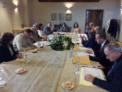 Reunin de la Comisin del Plan Director para la recuperacin del Patrimonio Cultural de Lorca
