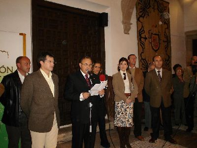 Francisco Jdar inaugura el monumental Beln Municipal en el Palacio de Guevara