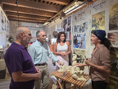 La Casa del Artesano de Lorca dedica agosto a la talla en piedra natural para poner en valor uno de los oficios artesanos con mayor tradici�n del municipio