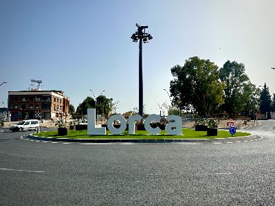 El corpreo identificativo de Lorca ya cuenta con una nueva ubicacin 