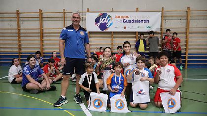 Ocho equipos mixtos protagonizan el II Torneo 5x5 de balonmano de los 47� Juegos Deportivos del Guadalent�n