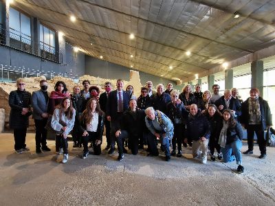 La Fundacin HispanoJuda visita Lorca para conocer el importante legado sefard del municipio 