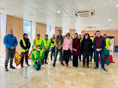 El Ayuntamiento de Lorca protagoniza una actuaci�n preventiva para la mejora de la seguridad y salud de los trabajadores de los programas de empleo municipal 