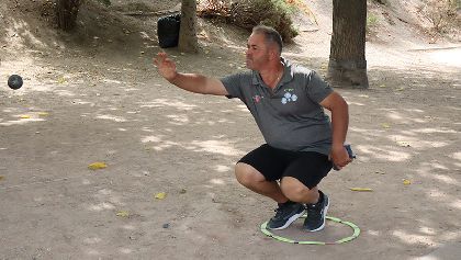Sesenta parejas de clubes de toda la Regi�n de Murcia participan en el trofeo de petanca de los 47� Juegos Deportivos del Guadalent�n