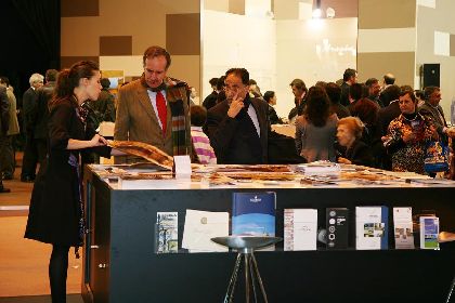 Los tcnicos de turismo de Lorca mantienen numerosos contactos durante FITUR para incrementar las visitas al municipio, a pesar de la crisis