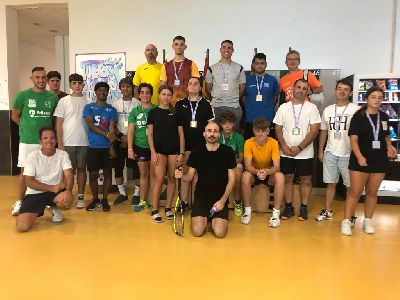 Alberto Prez y M Lo Villar ganan el II Campeonato Nacional de Squash de los Juegos Deportivos del Guadalentn