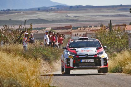 Jos Carlos Mulero y Carlos Fernndez ganan con su Toyota GR el XXII Rallysprint Antonio Motos-Zarcilla de Ramos