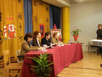 El alcalde de Lorca asiste a la I Gala del Mayor en el Centro Cultural