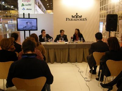 Lorca muestra en FITUR su Sinagoga a promotores tursticos y medios de comunicacin
