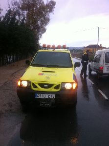 El dispositivo municipal de emergencias atiende incidencias en pedanas y casco urbano relacionadas con las precipitaciones registradas en las ltimas horas