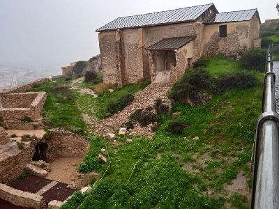 Las incesantes lluvias de los ltimos das provocan daos en el patrimonio histrico de Lorca pendientes de valoracin