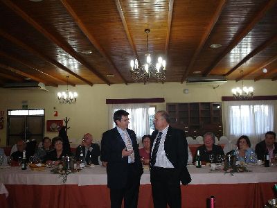 La Asociacin de Belenistas de Lorca, celebra su comida anual en el restaurante La Pradera