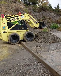 El Servicio de Emergencias registra un total de 12 incidencias relacionadas con la tromba de agua descargada esta tarde 