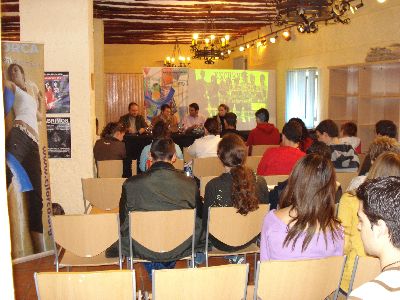Francisco Jdar y Ruiz Montalvn estuviern presentes en el encuentro de asociaciones juveniles en Coy.