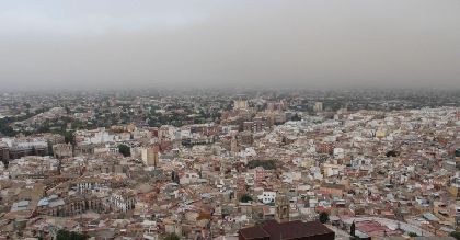Posible incremento de los niveles de part�culas PM10 en Lorca debido a la entrada de una masa de aire africano