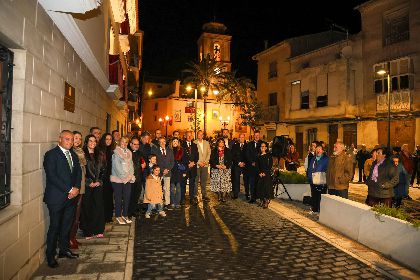 El alcalde Fulgencio Gil inaugura el nuevo bulevar del barrio de San Crist�bal en la plaza de La Hortaliza