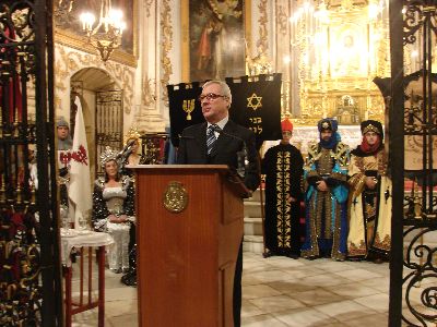 Valcrcel pregona el inicio de las fiestas 
