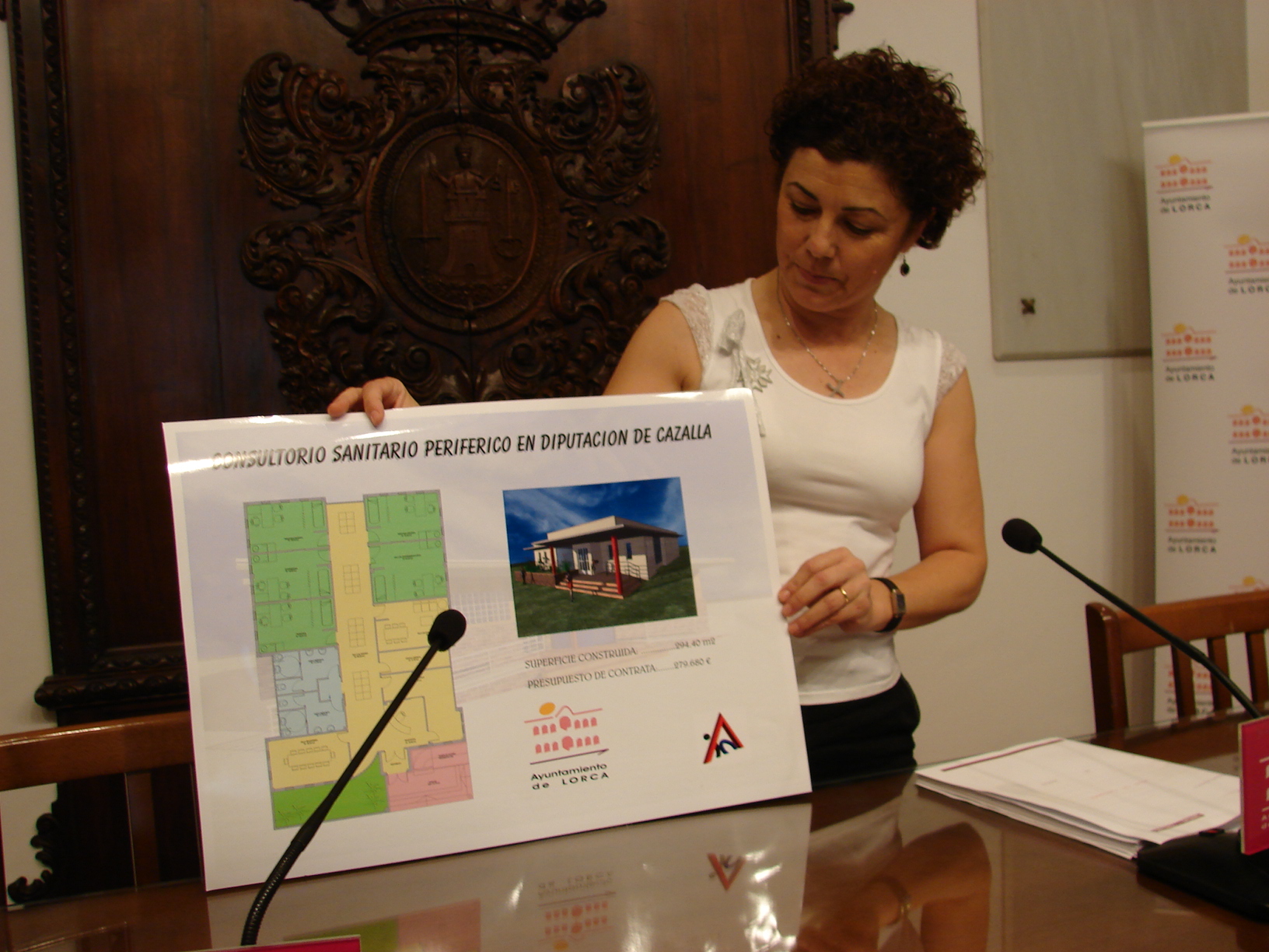 La Comunidad construir un consultorio en Cazalla en suelo municipal