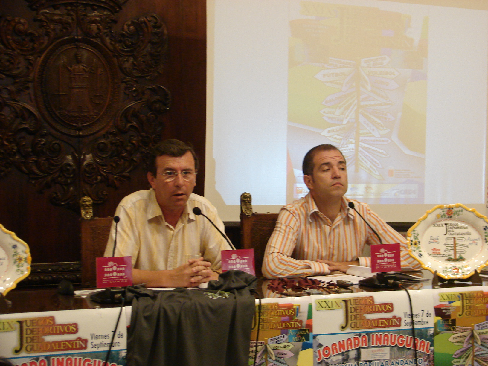 Montiel presenta la XXIX edicin de los Juegos Deportivos del Guadalentin