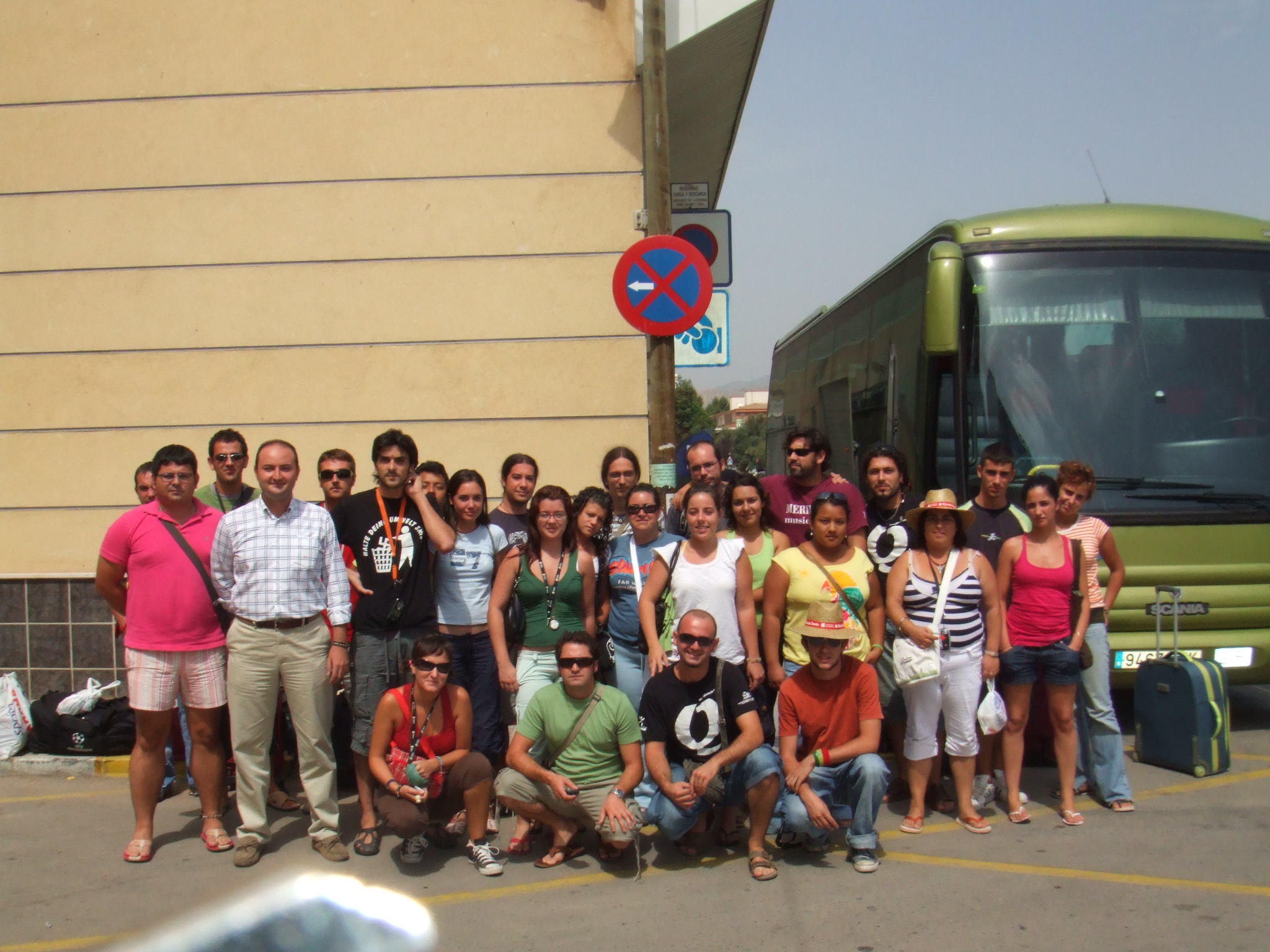 Ruiz Montalvn recibi a los jvenes lorquinos que han viajado a Mlaga para el Interjoven 07.