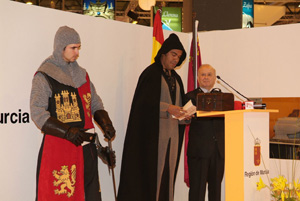 Conmemoran en Fitur el 750 aniversario de la llegada a Lorca de Alfonso X