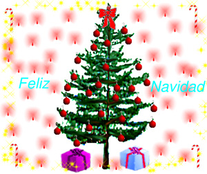 Reparto de rboles de Navidad en la Alameda Menchirn