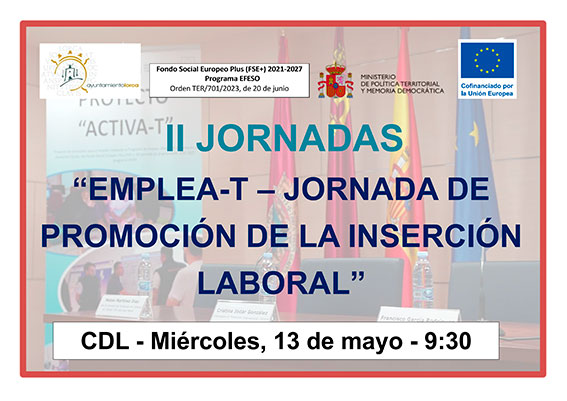 EMPLEA-T - JORNADA DE PROMOCIÓN DE LA INSERCIÓN LABORAL