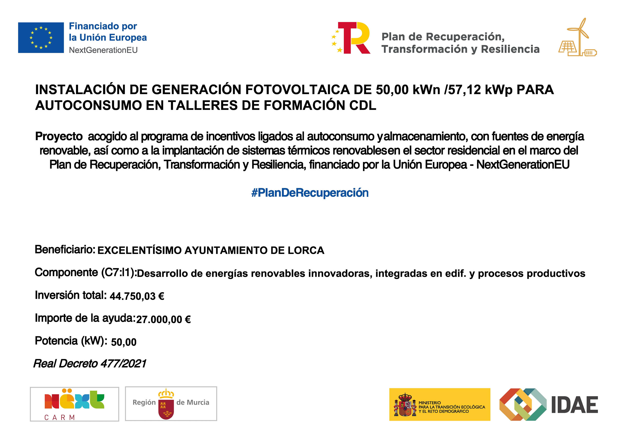 Instalación fotovoltaica