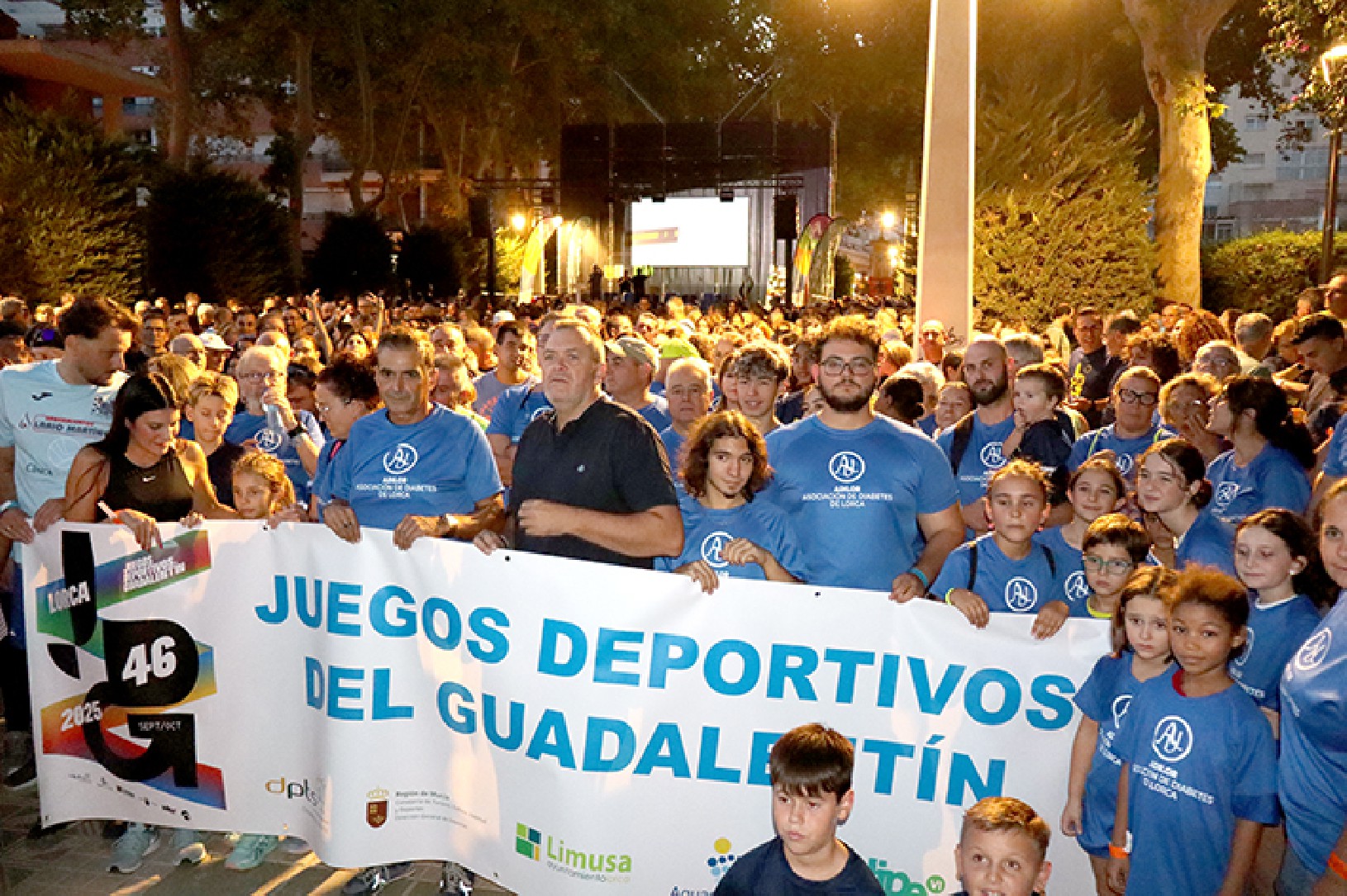 Arrancan los 46º Juegos Deportivos del Guadalentín con récord de participación en la Marcha Popular con 1.821 personas  