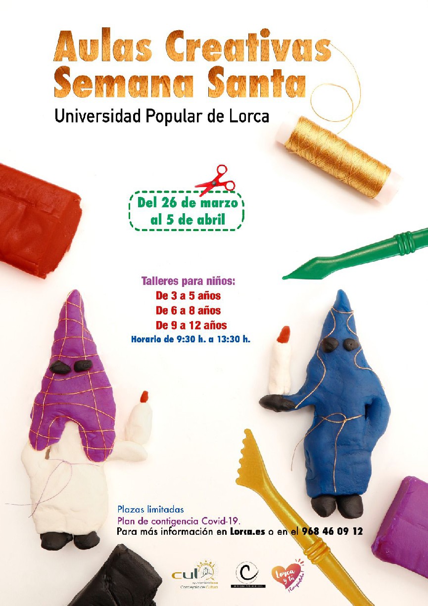 La Universidad Popular Pone En Marcha Una Nueva Edicion Del Programa Aulas Creativas De Semana Santa